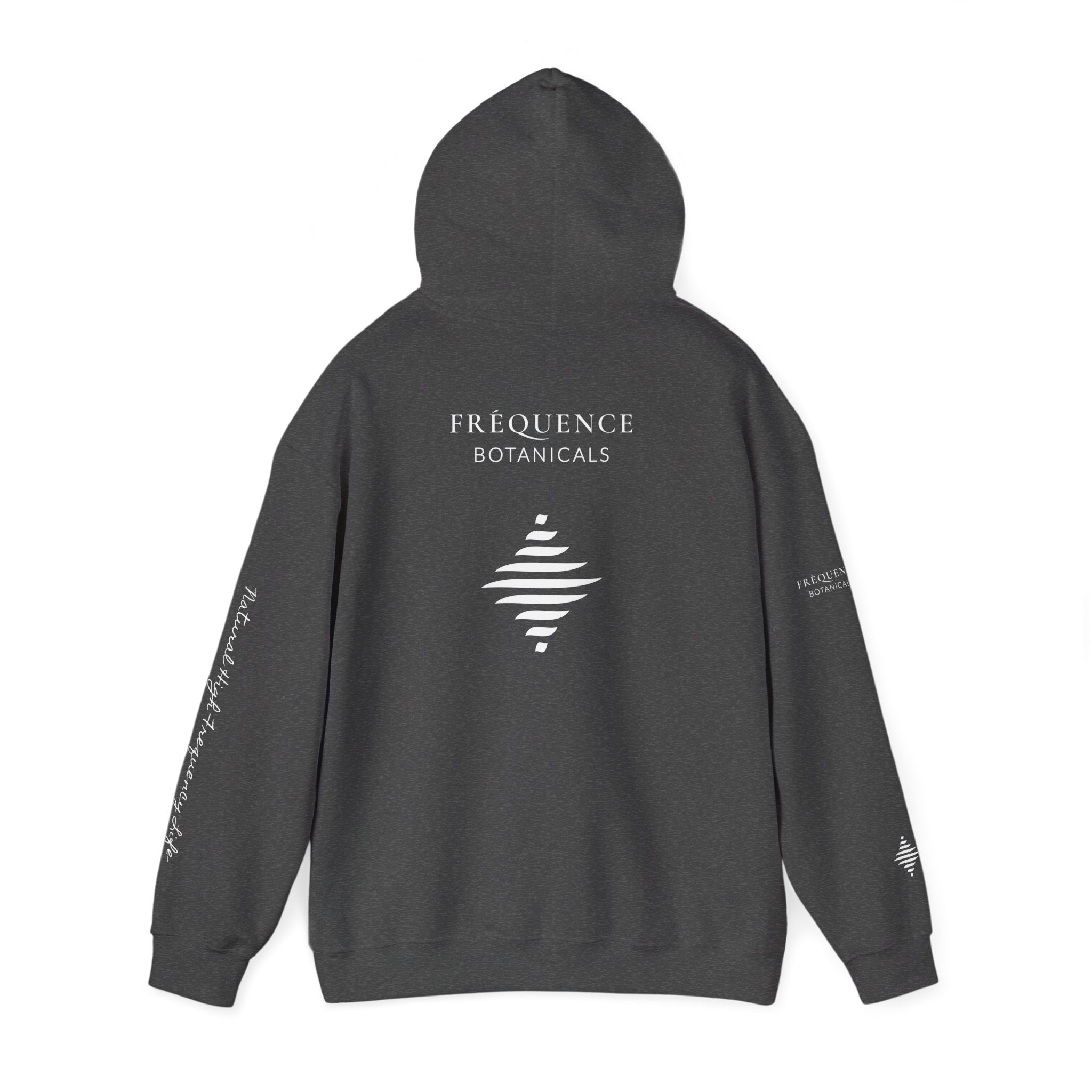 Passion 417 Hz Star Logo Hoodie | Frequency Botanical Minimalist Design