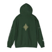 Instinct 396 Hz Star Logo Hoodie | Frequency Botanical Minimalist Design