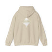 Power 528 Hz Star Logo Hoodie | Frequency Botanical Minimalist Design