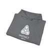 Instinct 396 Hz Star Logo Hoodie | Frequency Botanical Minimalist Design