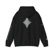 Power 528 Hz Star Logo Hoodie | Frequency Botanical Minimalist Design
