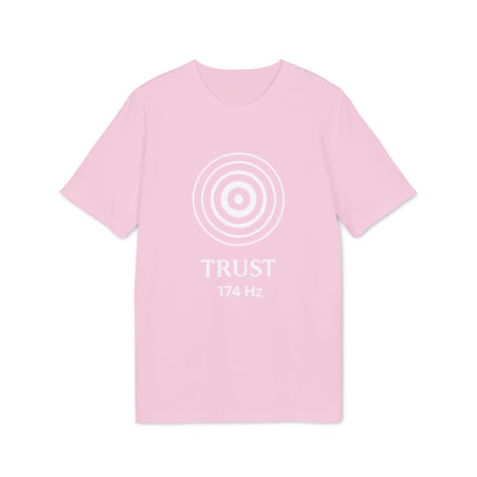 Trust 174 Hz T-Shirt — Minimal Spiritual Frequency Tee
