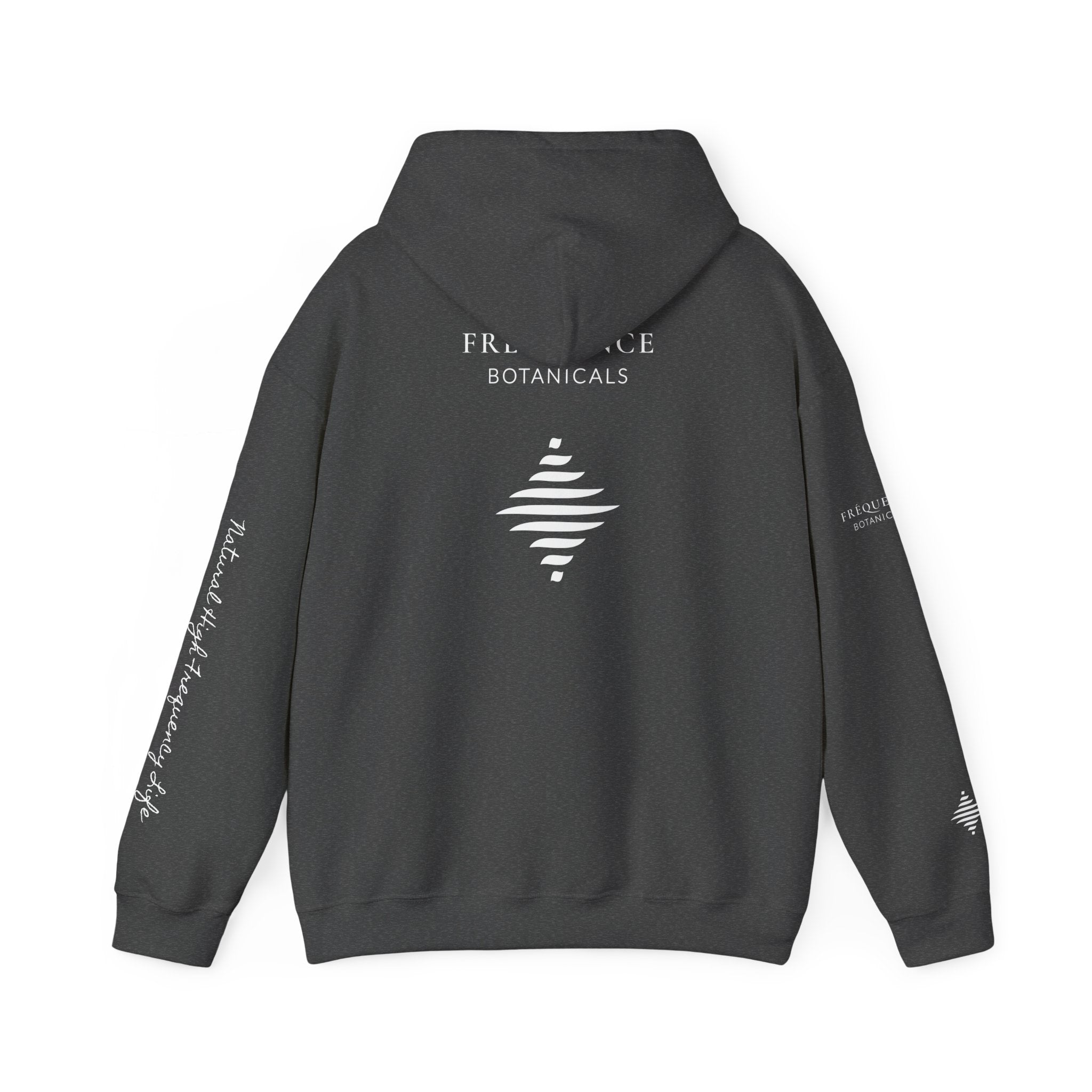 Passion 417 Hz Star Logo Hoodie | Frequency Botanical Minimalist Design