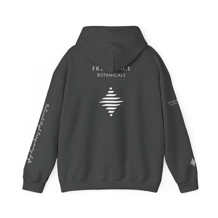 Passion 417 Hz Star Logo Hoodie | Frequency Botanical Minimalist Design