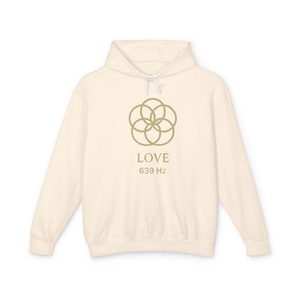 F°6 - LOVE - Unisex Lightweight Hooded Sweatshirt