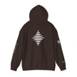 Love 639 Hz Star Logo Hoodie | Frequency Botanical Minimalist Design