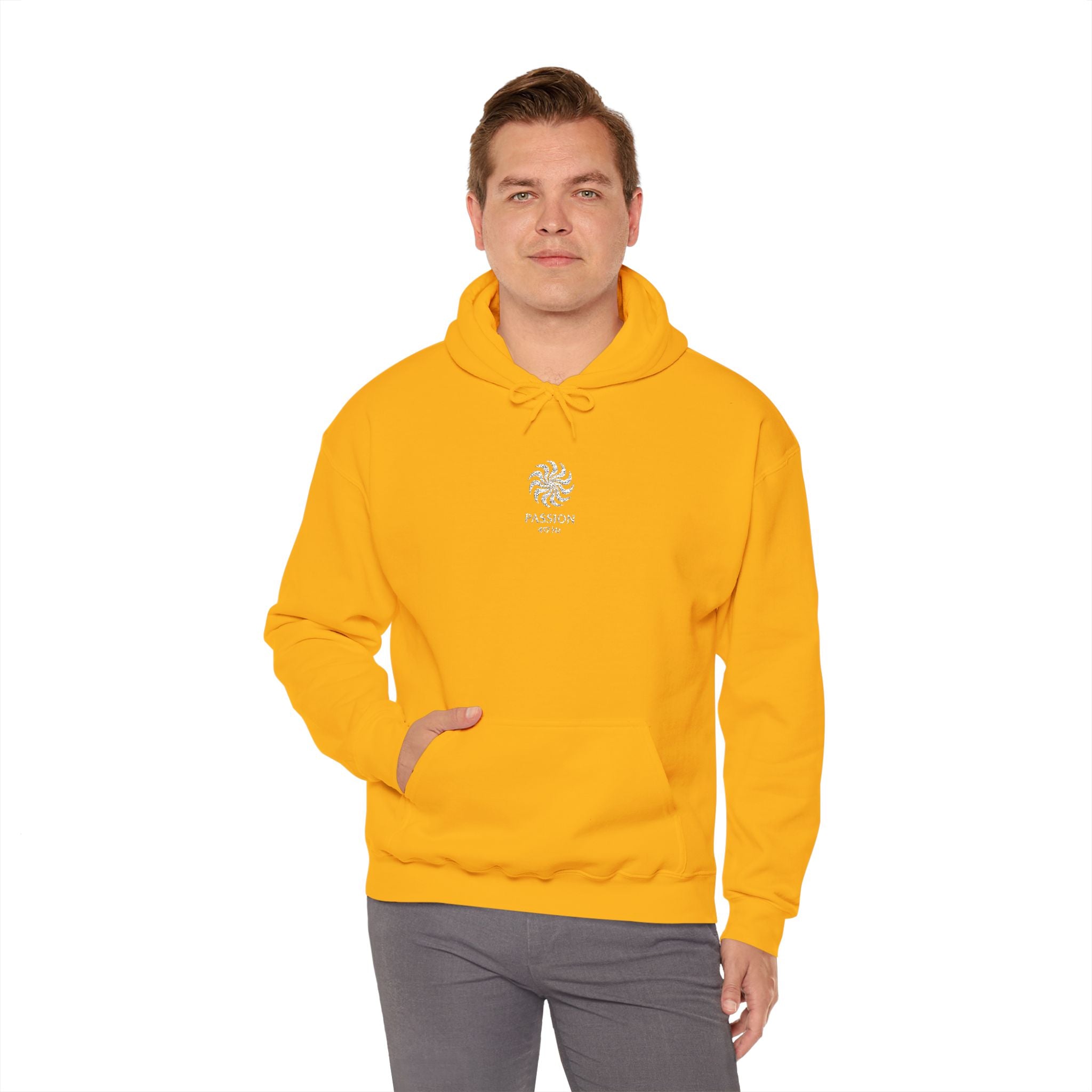 F°4 - PASSION - EMBROIDERED Unisex Heavy Blend™ Hooded Sweatshirt