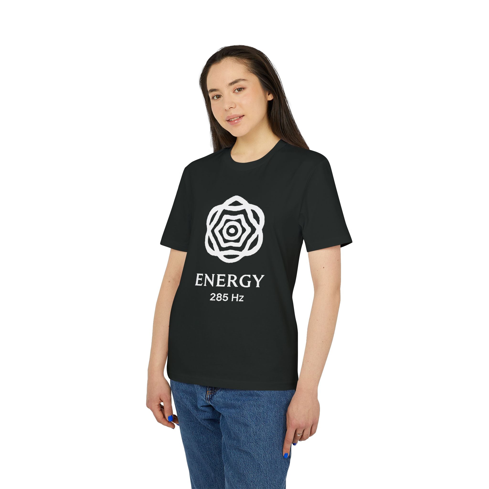 Energy 285 Hz T-Shirt — Minimal Spiritual Frequency Tee