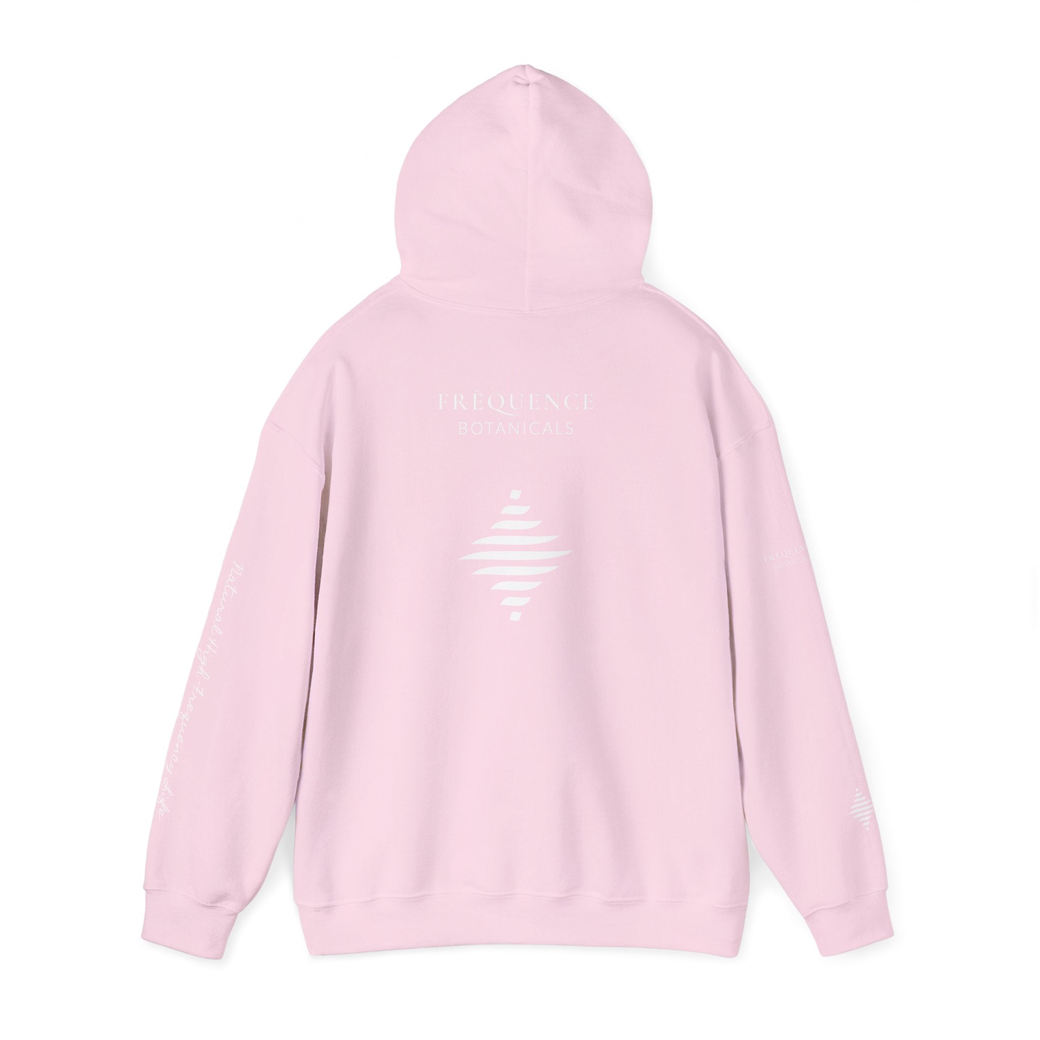 Energy 285 Hz Star Logo Hoodie | Frequency Botanical Minimalist Design