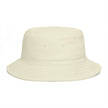 Frequénce Botanicals Embroidered Bucket Hat — Earthy Brown Garden Logo Sun Hat