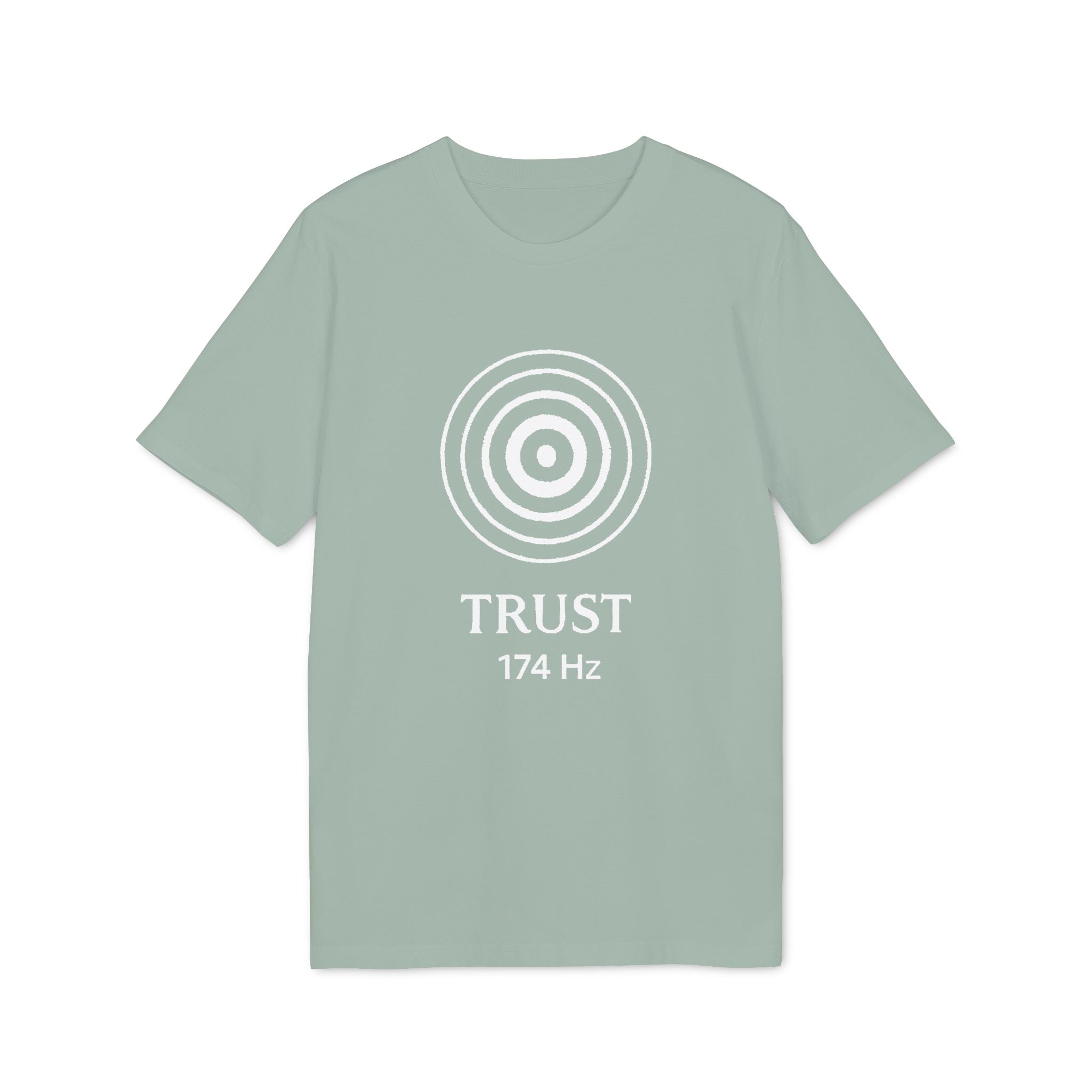 Trust 174 Hz T-Shirt — Minimal Spiritual Frequency Tee