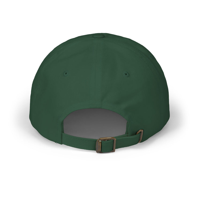 Classic Dad Cap — Minimal Embroidered Baseball Hat